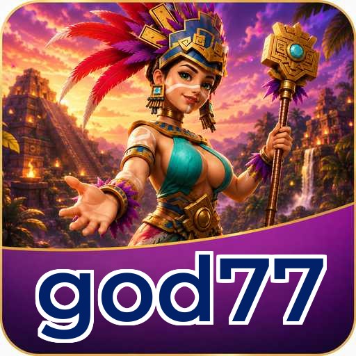 Identitas visual god77 v4.7.5 pada perangkat uji Android